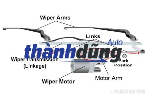 MOTOR GẠT MƯA NISSAN TERRA 2017-2023 | 288104KD0A - Ảnh 5