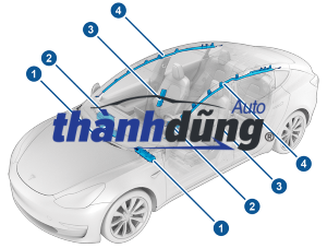 TÚI KHÍ TÁP LÔ ISUZU MUX 2017-2023 | 8983319644 - Ảnh 4