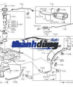 TUY Ô DẪN XĂNG NISSAN XTRAIL 2009-2018 | 164404BA2A - Ảnh 4