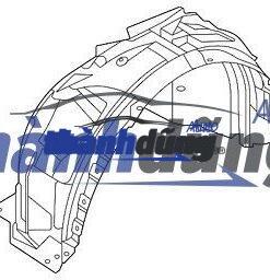 LÒNG DÈ CHẮN BÙN KIA FORTE 2009-2013 | 868211X000 - Ảnh 5