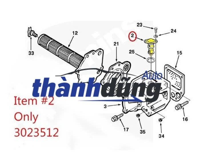 VAN THÔNG DẦU MITSUBISHI PAJERO 1996-2006 | MD356695 - Ảnh 4
