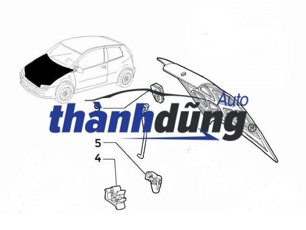 NHỰA CỐ ĐỊNH THANH CHỐNG CAPO FORD TRANSIT 2007-2020 | 20240512 - Ảnh 5