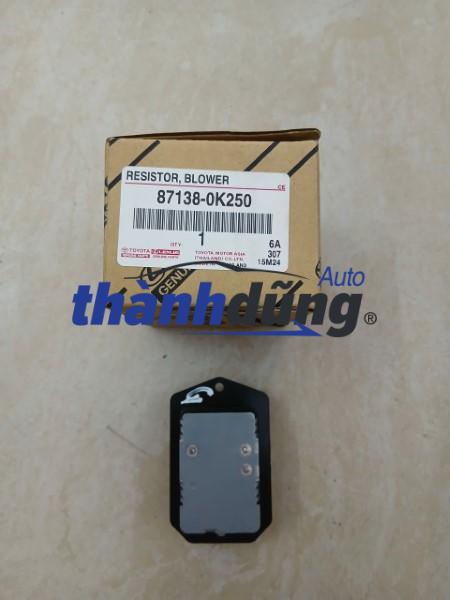 TRỞ QUẠT GIÀN LẠNH TOYOTA FORTUNER 2006-2016 | 871380K250