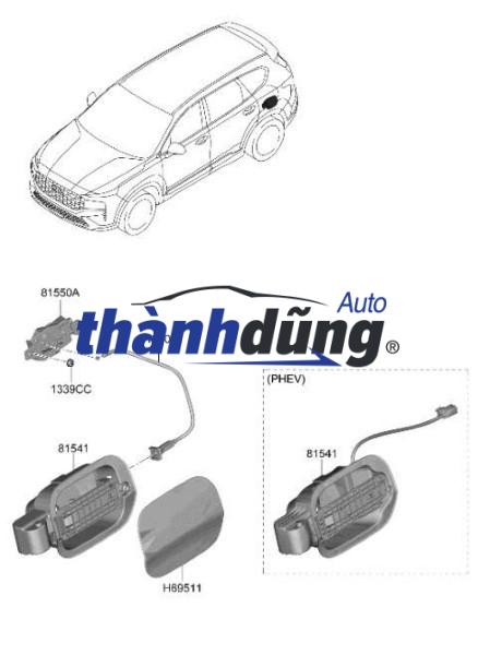 CÁP MỞ NẮP BÌNH XĂNG MAZDA 2 2011-2022 | DB7A56880A - Ảnh 5