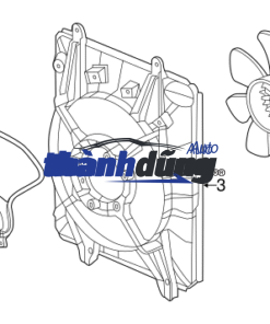 MÔ TƠ QUẠT ĐIỀU HÒA MITSUBISHI XPANDER 2017-2023 | 7842A242 - Ảnh 4