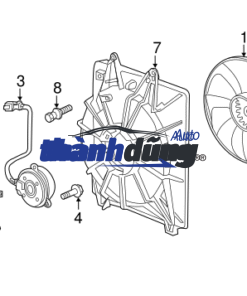 MÔ TƠ QUẠT ĐIỀU HÒA MITSUBISHI XPANDER 2017-2023 | 7842A242 - Ảnh 5