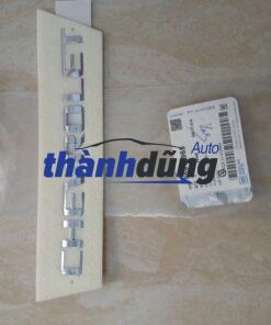 CHỮ CHEVROLET CỐP HẬU CHEVROLET SPARK 2011-2015 | 95970965
