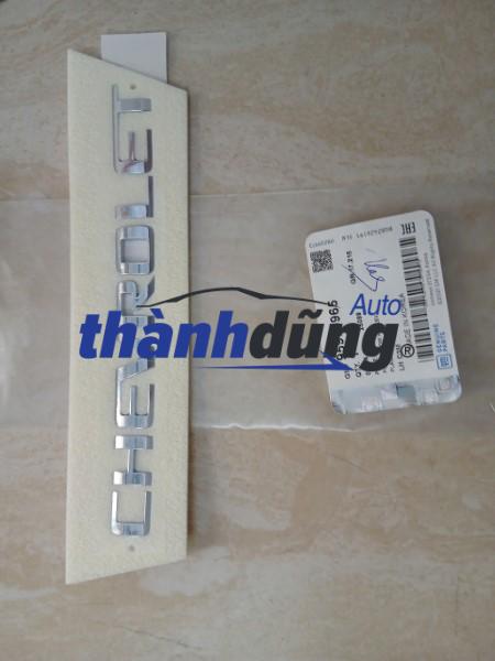 CHỮ CHEVROLET CỐP HẬU CHEVROLET SPARK 2011-2015 | 95970965