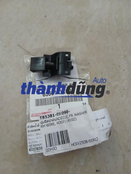 VÒI PHUN NƯỚC XỊT KÍNH TOYOTA CAMRY 2015-2023 | 853810K090