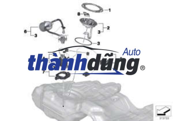 GIOĂNG CỤM BƠM XĂNG CHEVROLET SPARK 2011 | 22682111 - Ảnh 4