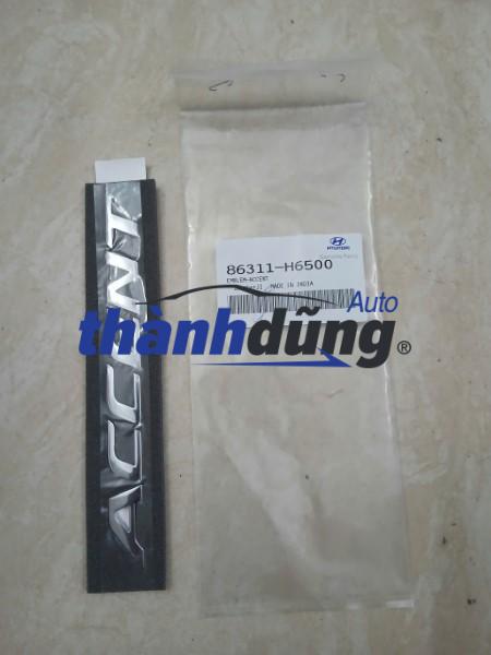 CHỮ ACCENT CỐP SAU HYUNDAI ACCENT 2020-2024 | 86311H6500