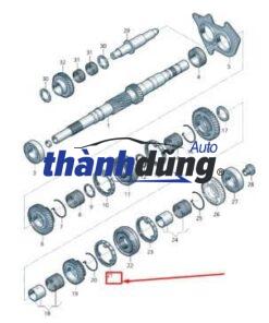 VÀNH ĐỒNG TỐC CHEVROLET CAPTIVA 2009 | 96964524 - Ảnh 4
