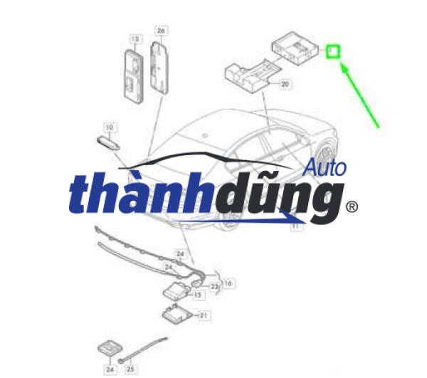 HỘP CHÌA KHÓA ĐIỆN MAZDA 6 2016-2025 | DFR5675U0 - Ảnh 4