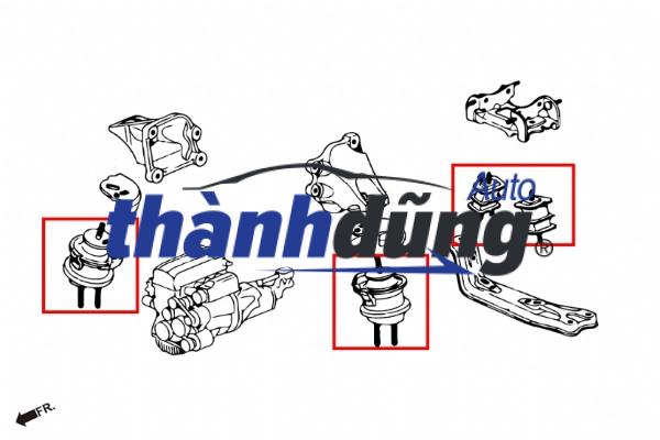 CHÂN MÁY ISUZU MUX 2017-2023 | 898075376 - Ảnh 4