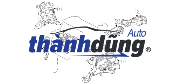 CHÂN MÁY TRÁI FIAT LANCIA 2011-2024 | 46800412 - Ảnh 4