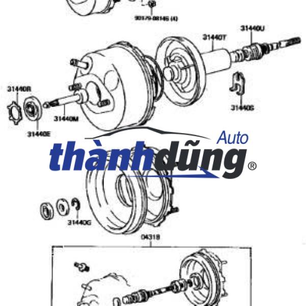 BẦU TRỢ CÔN HYUNDAI HD72 2000-2010 | 416105H000 - Ảnh 4