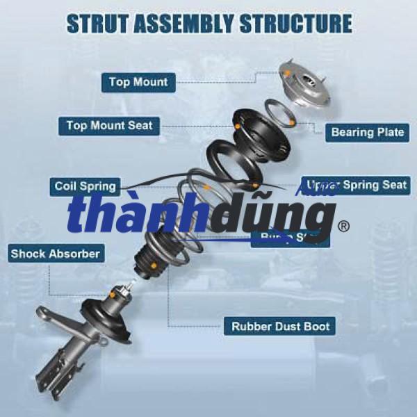 CAO SU ĐỆM GIẢM XÓC KIA SORENTO 2016-2024 | 54627C1000 - Ảnh 4