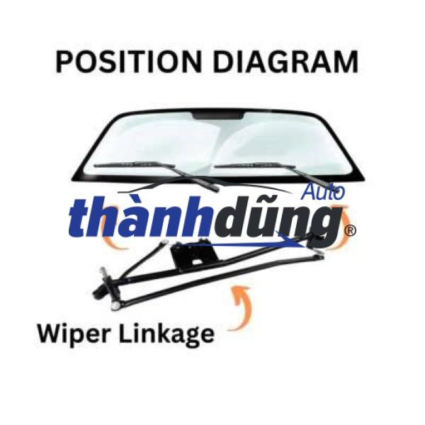 CƠ CẤU GẠT MƯA CHEVROLET ORLANDO 2012-2017 | 95483124 - Ảnh 5