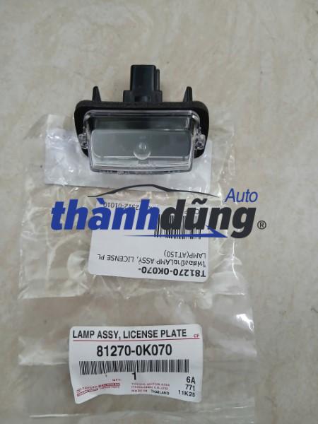 ĐÈN SOI BIỂN SỐ TOYOTA FORTUNER 2015-2021 | 812700K070