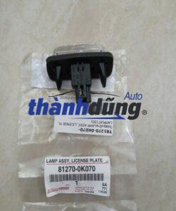 ĐÈN SOI BIỂN SỐ TOYOTA FORTUNER 2015-2021 | 812700K070