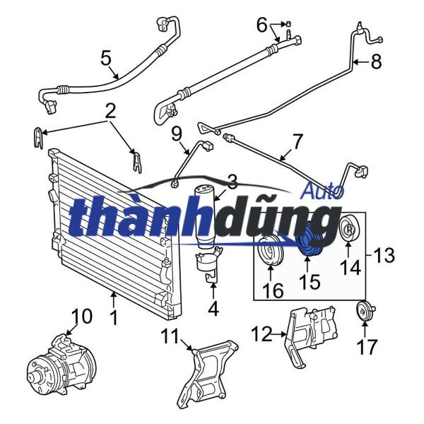 PULY LỐC LẠNH TOYOTA VELOZ 2022-2026 | 88410BZ410 - Ảnh 4