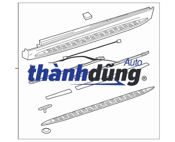 BỆ ĐẴM CHÂN HYUNDAI SANTAFE 2018-2025 | STF007A - Ảnh 4