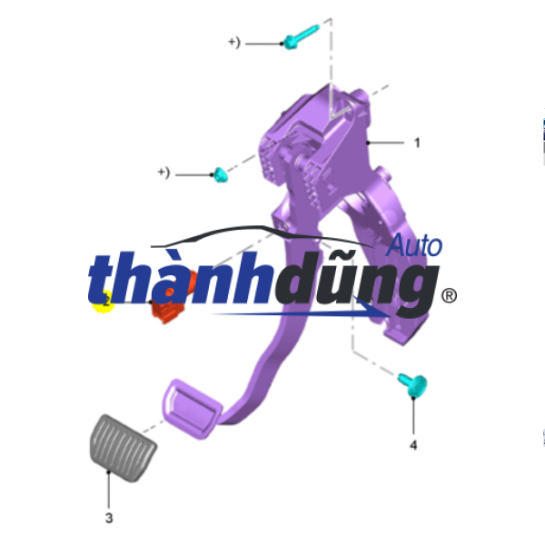 CÔNG TẮC CHÂN PHANH FORD FOCUS 2012-2020 | GL3Z13480A - Ảnh 5