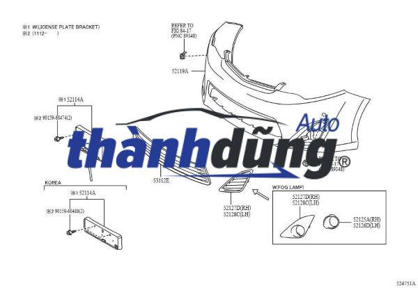 GIÁ BẮT BIỂN SỐ MERCEDES GLC250 2016-2022 | 2538802102 - Ảnh 4