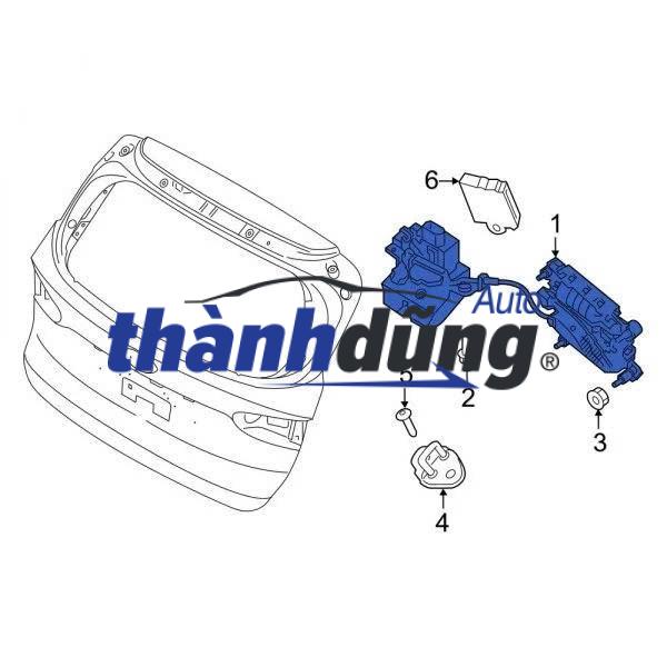 KHÓA NGẬM CỐP HẬU HYUNDAI PALISADE 2022-2025 | 81800S1100 - Ảnh 5