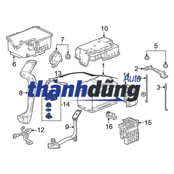 CẢM BIẾN PIN ẮC QUY HONDA HRV 2016-2023 | 38920T5A013 - Ảnh 5