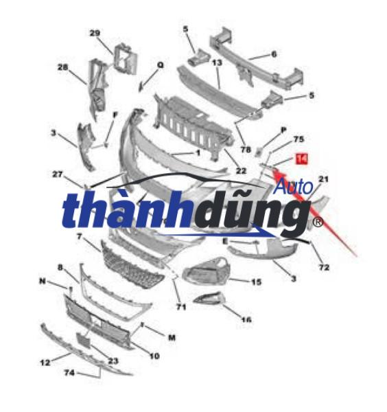 CẢN TRƯỚC THACO TOWNER 800 | 05116388529 - Ảnh 5