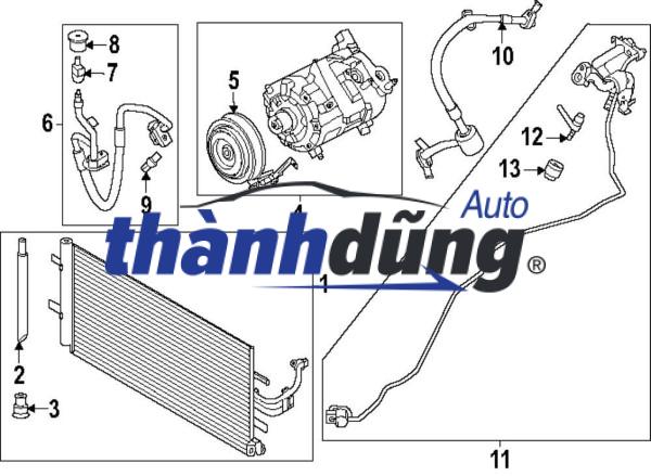DÀN NÓNG KIA K250 2017-2023 | 976064E800 - Ảnh 4