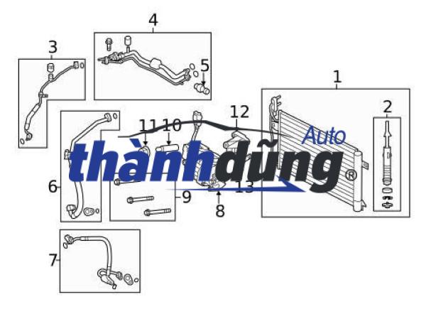 GIÀN NÓNG LAND ROVER FREELANDER 2006-2014 | LR034171 - Ảnh 5