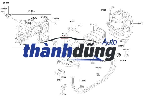 HỘP QUẠT DÀN SƯỞI HYUNDAI HD72 | 972205H001 - Ảnh 4