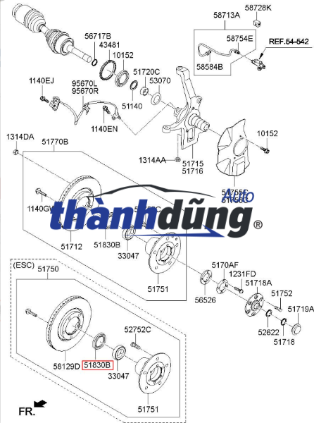 PHỚT MAY Ơ FORD EVEREST 2003-2012 | UM5133065 - Ảnh 4