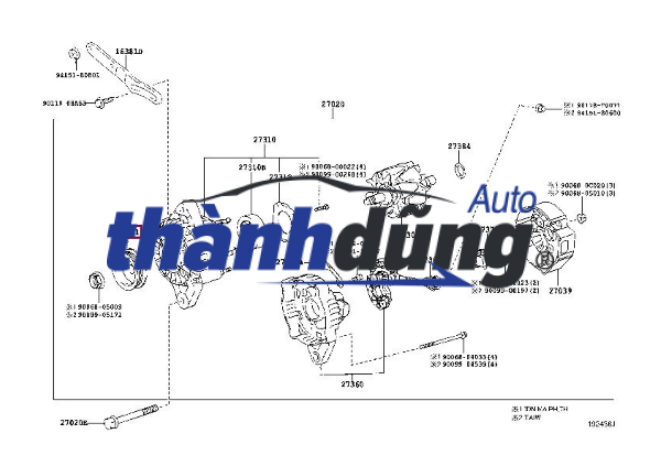 PULY MÁT PHÁT SSANGYONG REXTON 2006-2015 | 535024910 - Ảnh 4