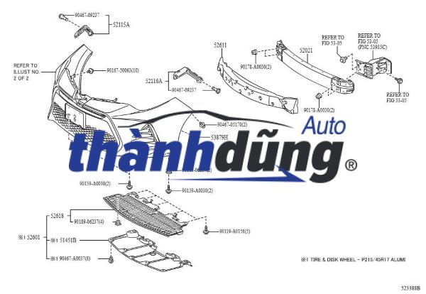 XỐP GIẢM CHẤN BA ĐỜ TRƯỚC KIA K3 2018-2023 | 86520M6800 - Ảnh 4