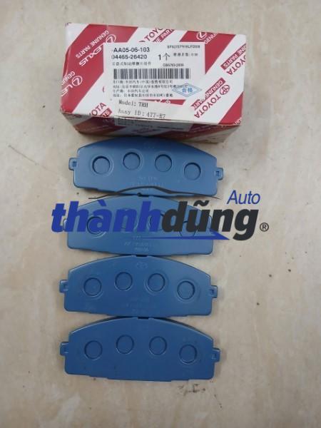 MÁ PHANH TRƯỚC TOYOTA HIACE 2005-2020 | 0446526420