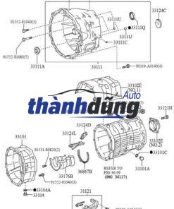 DẦU HỘP SỐ MT 80W-90 GL-5 MITSUBISHI LANCER | MILL2105D