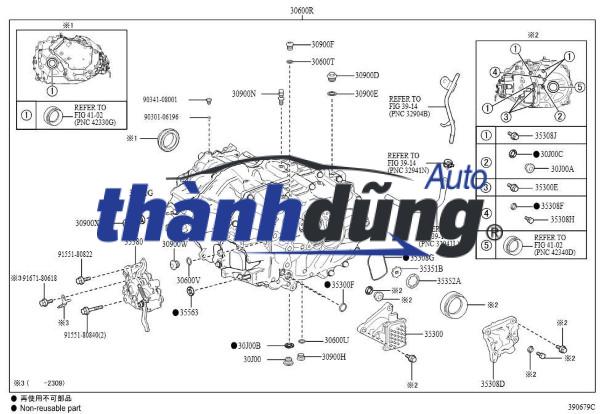 BƠM DẦU HỘP SỐ HYUNDAI SANTAFE 2021-2025 | 462202N500 - Ảnh 4
