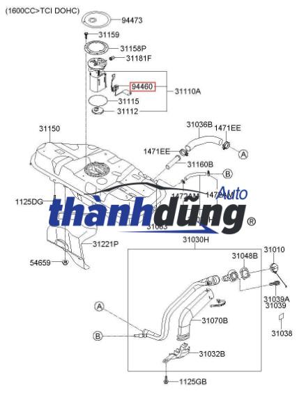 BƠM XĂNG TOYOTA HILUX 2009 | 2911009050 - Ảnh 5