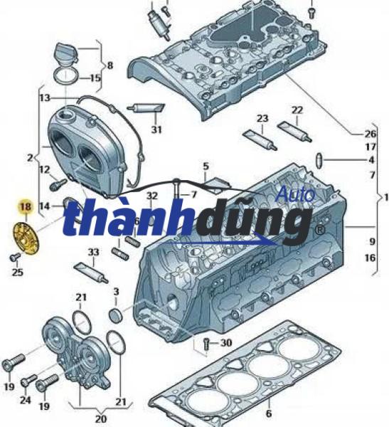 CẢM BIẾN XOAY CAM AUDI A3 2012-2018 | 06L109259D - Ảnh 4