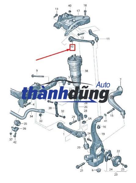 CÀNG I TRÊN PHỤ AUDI Q5 2011-2017 | 4G0407515B - Ảnh 4