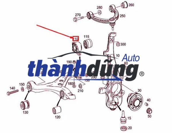 GIÁ ĐỠ GIẢM XÓC HYUNDAI I30 2007-2012 | 552102H000 - Ảnh 4