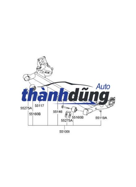 TRỤC CẦU SAU KIA SELTOS 2020-2026 | 55100Q6100 - Ảnh 3