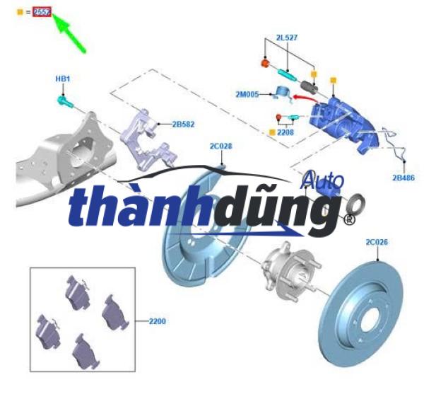 LÒ XO THẮNG TRƯỚC MAZDA 3 2007-2013 | BP4K33233 - Ảnh 4