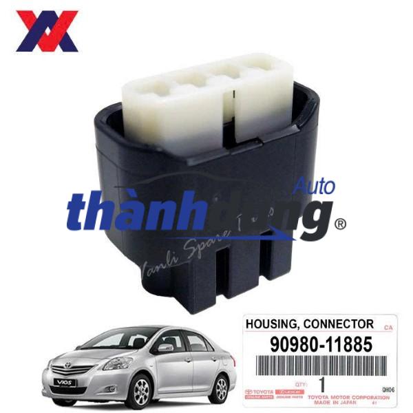 GIẮC CẮM MÔ BIN TOYOTA VIOS 2003-2011 | 90980-11885 - Ảnh 4