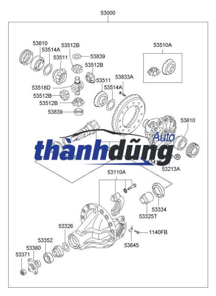 VÀNH RĂNG ABS BI TRƯỚC KIA K190 | 581814E655 - Ảnh 3