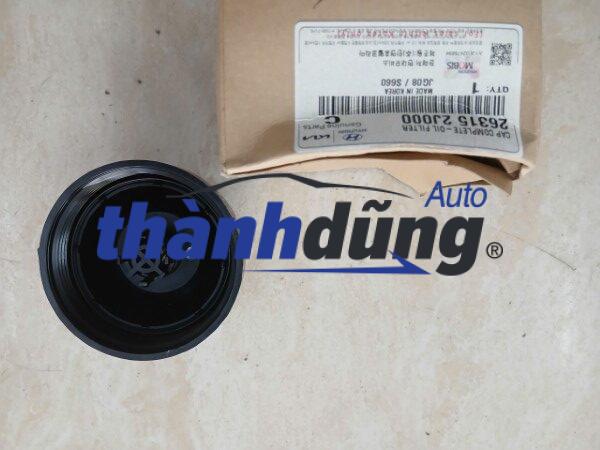 NẮP CỐC LỌC DẦU KIA K5 2021-2024 | 263152J000