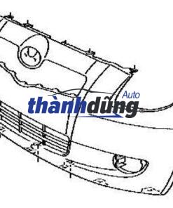 BA ĐỜ SỐC SAU KIA CARENS 2012-2018 | 86611A4010